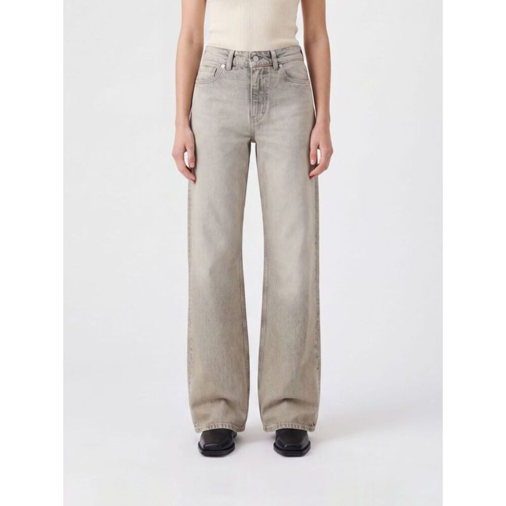 Our Legacy Women Our Legacy High-Waisted Flared Jeans In Cotton Denim